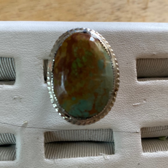 Jewelry - Sterling Silver and Turquoise SW Ring Hallmarked